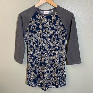 Floral Raglan Tee